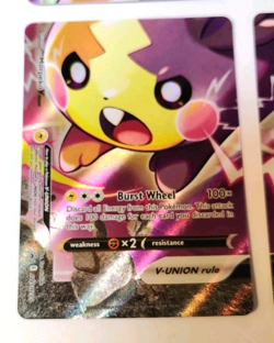 POKEMON MORPEKO V-UNION 4 CARD PROMO SET SWSH287 SWSH288 SWSH289 SWSH290 LP-NM - Image 4