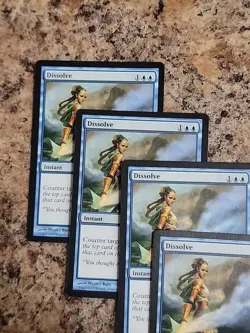 Dissolve x4 Theros 4x Magic the Gathering MTG UNPLAYED Nm Playset - Image 3