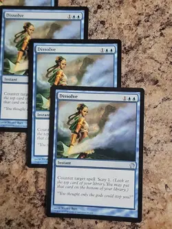 Dissolve x4 Theros 4x Magic the Gathering MTG UNPLAYED Nm Playset - Image 4