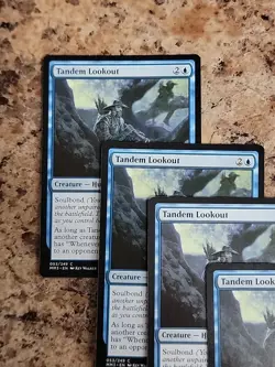 4x MTG Tandem Lookout, NM-Mint, English Modern Masters 2017 Unplayed - Image 3
