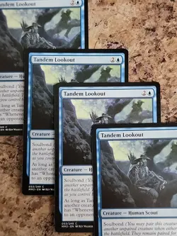 4x MTG Tandem Lookout, NM-Mint, English Modern Masters 2017 Unplayed - Image 4