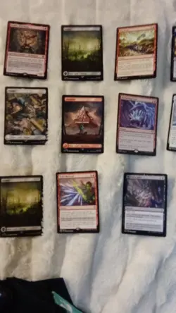 Magic: The Gathering Wizards of the Coast 9 English Standard Card Lot - Image 1