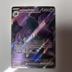 Pokemon Team Rocket's Nidoking EX Ultra Rare Holo 216/182 Sv10: Destined Rivals - Image 1