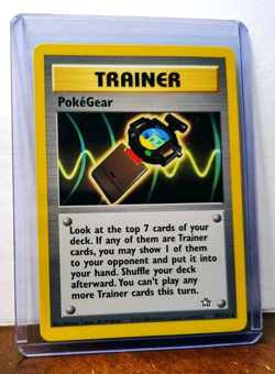 POKEMON POKEGEAR 88/111 NON-HOLO RARE TRAINER NEO GENESIS LP - Image 5