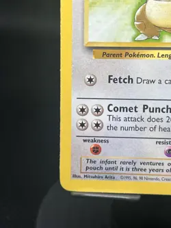 Pokemon TCG Kangaskhan 26/130 Base Set 2 Regular Rare LP - Image 5