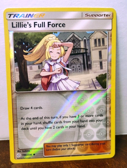 POKEMON LILLIE'S FULL FORCE 196/236 REVERSE HOLO COSMIC ECLIPSE NM NEAR MINT - Image 1