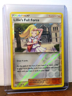 POKEMON LILLIE'S FULL FORCE 196/236 REVERSE HOLO COSMIC ECLIPSE NM NEAR MINT - Image 5