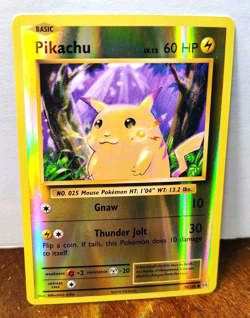 POKEMON PIKACHU 35/108 REVERSE HOLO XY EVOLUTIONS LP-NM - Image 1