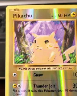 POKEMON PIKACHU 35/108 REVERSE HOLO XY EVOLUTIONS LP-NM - Image 5
