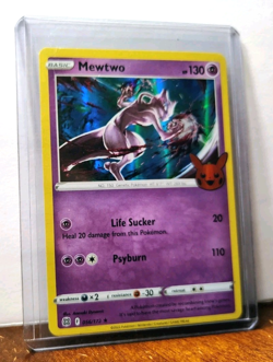 POKEMON MEWTWO 056/172 HOLO RARE TRICK OR TRADE HALLOWEEN LP - Image 5