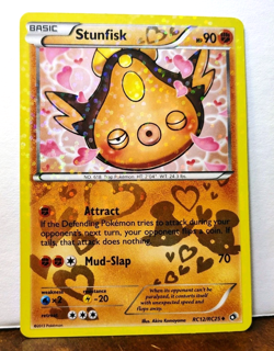 POKEMON STUNFISK RC12/RC25 LEGENDARY TREASURES RADIANT COLLECTION MP-LP - Image 1