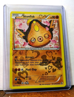POKEMON STUNFISK RC12/RC25 LEGENDARY TREASURES RADIANT COLLECTION MP-LP - Image 5