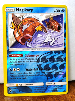 POKEMON MAGIKARP 17/111 REVERSE HOLO CRIMSON INVASION LP - Image 1