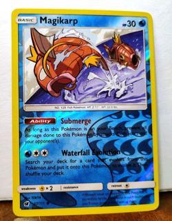 POKEMON MAGIKARP 17/111 REVERSE HOLO CRIMSON INVASION LP-NM - Image 1