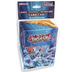 YuGiOh Albaz Ecclesia Tri-Brigade Accessory Bundle: Deck Box Sleeves Binder Mat - Image 4