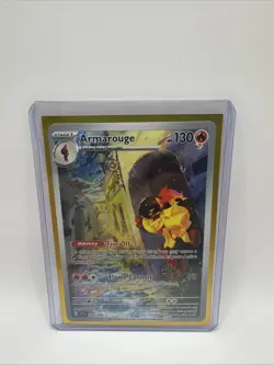 Pokemon TCG Armarouge Scarlet & Violet Holo Illustration Card 203/198 Base Set - Image 1