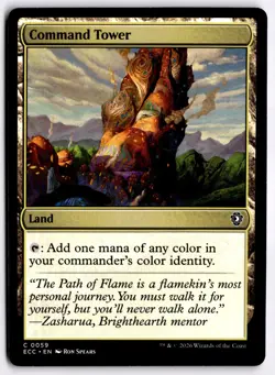 Command Tower () NM ECC Commander: Lorwyn Eclipsed MTG - Image 1