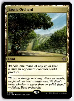Exotic Orchard NM ECC Commander: Lorwyn Eclipsed MTG - Image 1
