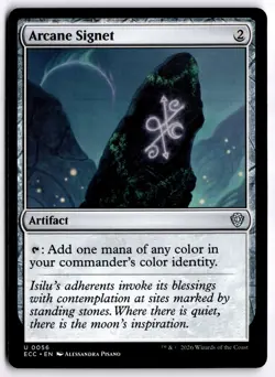 Arcane Signet () NM ECC Commander: Lorwyn Eclipsed MTG - Image 1