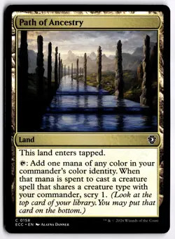 Path of Ancestry NM ECC Commander: Lorwyn Eclipsed MTG - Image 1