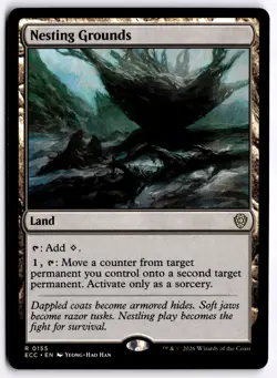 Nesting Grounds NM ECC Commander: Lorwyn Eclipsed MTG - Image 1