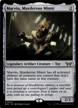Marvin, Murderous Mimic Duskmourn: House of Horror Regular NM R 0253 - Image 1