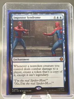 Impostor Syndrome Marvel's Spider-Man Regular Magic The Gathering MTG - Image 2