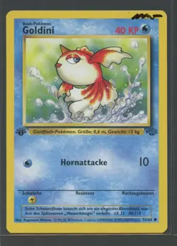 Goldini 1. Edition | Dschungel 53/64 | Pokemon Karte DE NM- Jungle 2000 - Image 1