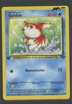 Goldini 1. Edition | Dschungel 53/64 | Pokemon Karte DE NM- Jungle 2000 - Image 3