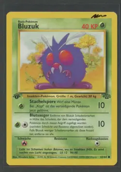 Bluzuk 1. Edition | Dschungel 63/64 | Pokemon Karte Deutsch Near Mint- 1999 - Image 1