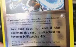 POKEMON BLASTOISE SPIRIT LINK 73/108 REVERSE HOLO XY EVOLUTIONS MP-LP - Image 5