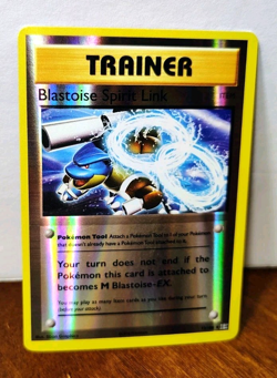 POKEMON BLASTOISE SPIRIT LINK 73/108 REVERSE HOLO XY EVOLUTIONS MP - Image 1