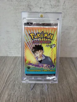 Pokemon Gym Heroes 1st Edition Booster Pack Factory Sealed 2000 HEAVY - Image 1