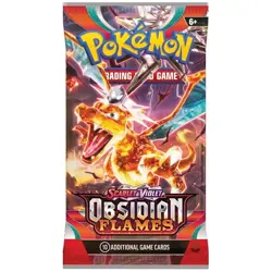 Pokemon Obsidian Flames Booster Pack of 10 TCG Scarlet & Violet - Image 1