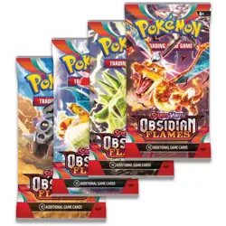 Pokemon Obsidian Flames Booster Pack of 10 TCG Scarlet & Violet - Image 4