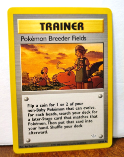 POKEMON BREEDER FIELDS 62/64 TRAINER NEO REVELATION DRAGONITE NM NEAR MINT - Image 1