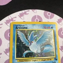 Articuno 2/62 Holofoil Fossil HP Pokemon TCG - Image 2
