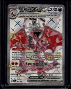 Pokemon TCG Charizard ex 074 Scarlet & Violet Promo NM - Image 1