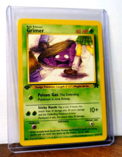 POKEMON GRIMER 57/82 1ST EDITION TEAM ROCKET LP-NM - Image 5