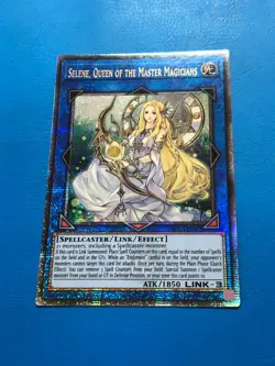 YUGIOH Quarter Century Rare Selene, Queen Of The Master Magicians RA01-EN047 1st - Image 1