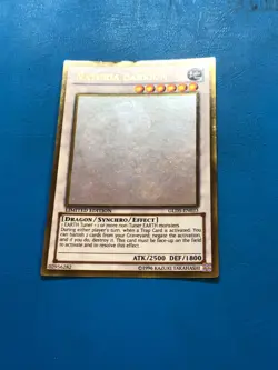 YUGIOH Ghost Rare Naturia Barkion GLD5-EN033 PLAYED - Image 1