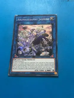 YUGIOH Secret Rare Aromaseraphy Jasmine BLTR-EN093 1st Edition PLAYED - Image 1