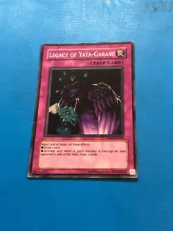 YUGIOH Super Rare Legacy Of Yata-Garasu PP01-EN009 PLAYED - Image 1
