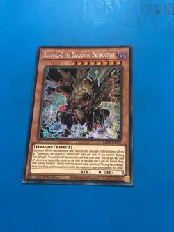 YUGIOH Secret Rare Gandora-G The Dragon Of Destruction LEDE-EN001 1st Edition - Image 1