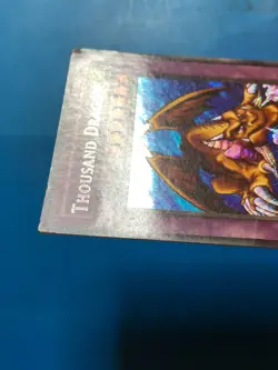 YUGIOH Secret Rare Thousand Dragon MRD-E143 PLAYED - Image 3