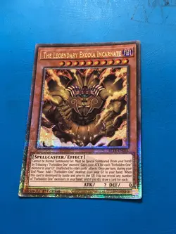 YUGIOH Quarter Century Rare The Legendary Exodia Incarnate BLTR-EN051 1st Ed - Image 1
