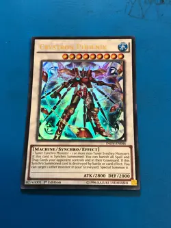 YUGIOH Ultra Rare Crystron Phoenix INOV-EN046 1st Edition - Image 1