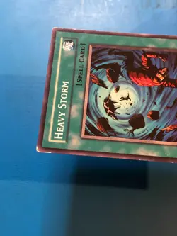 YUGIOH Common Heavy Storm YSD-EN027 PLAYED - Image 3