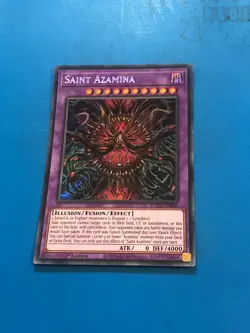 YUGIOH Secret Rare Saint Azamina SUDA-EN036 1st Edition - Image 1