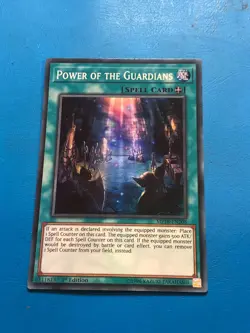 YUGIOH Super Rare Power Of The Guardians EXFO-EN060 1st Edition - Image 1
